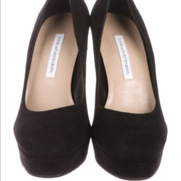 Diane von Furstenburg block heels 8.5 - Picture 3 of 6